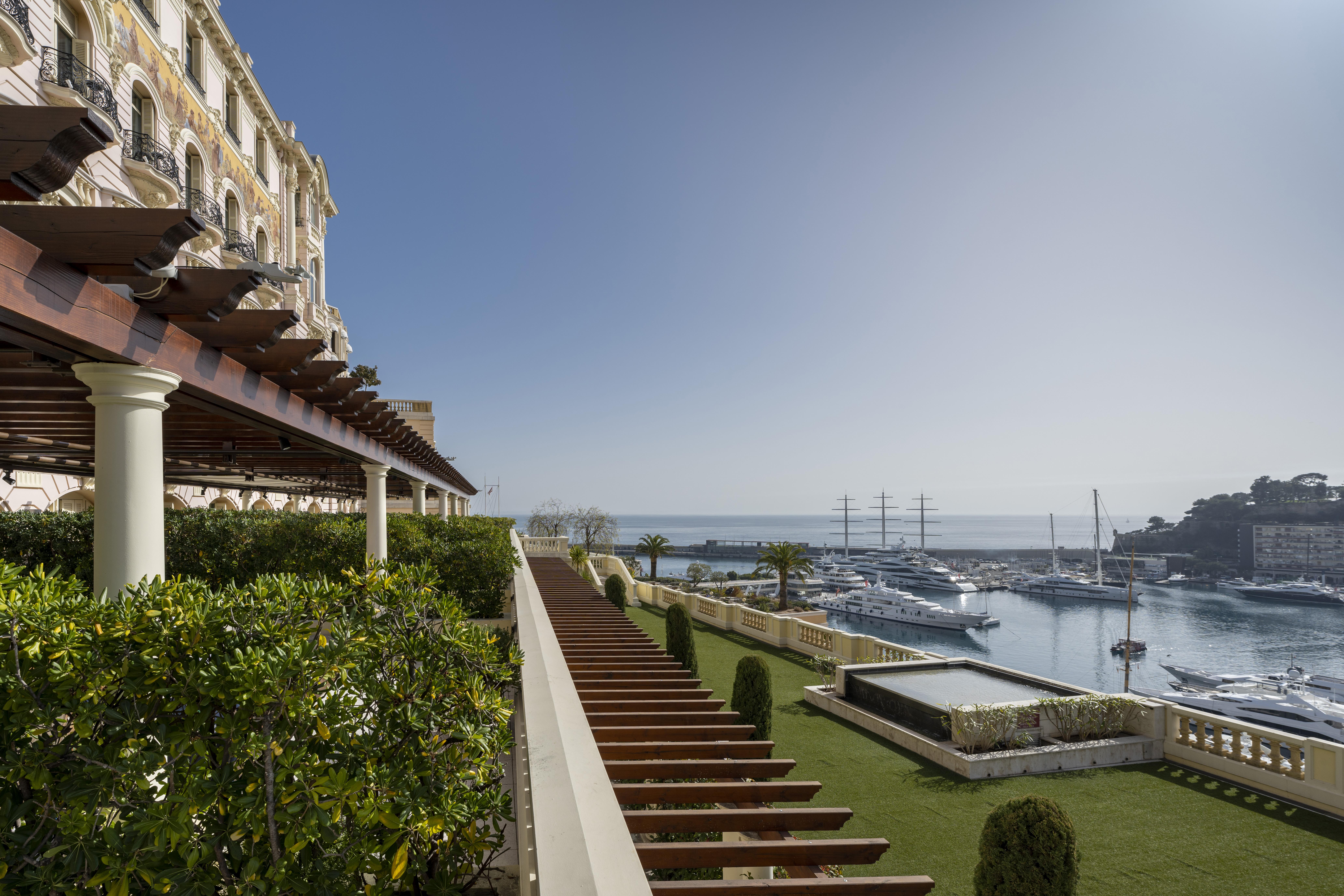 Hôtel Hermitage Monte-Carlo Esterno foto The Hotel's garden