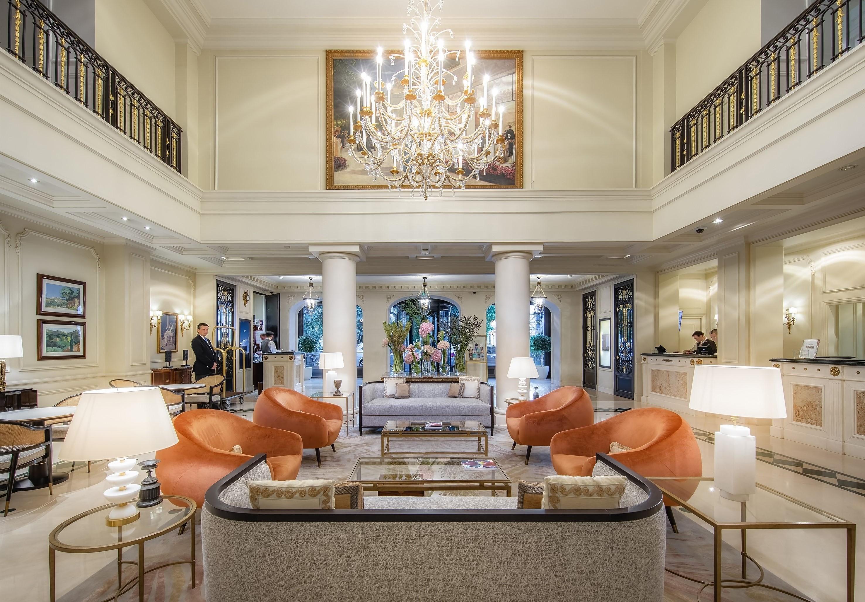 Hôtel Hermitage Monte-Carlo Esterno foto The lobby of the hotel