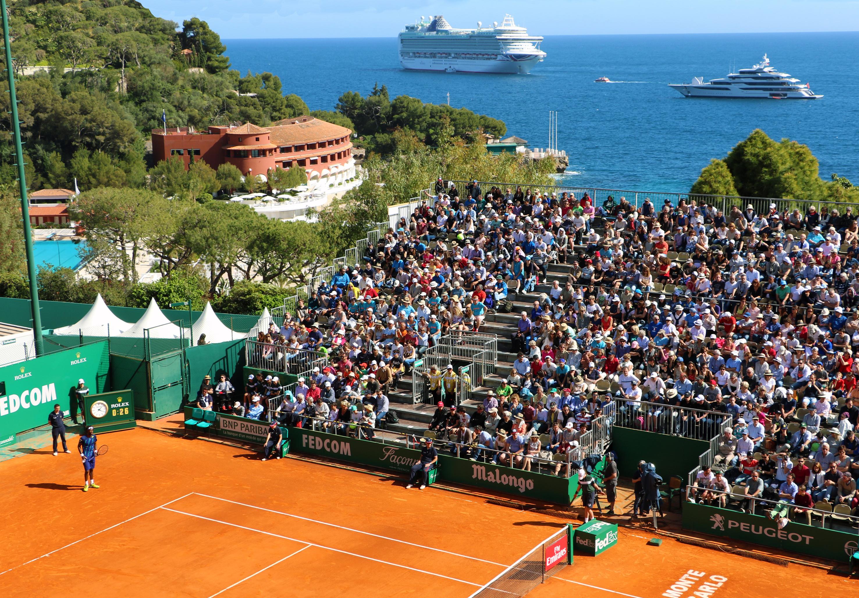 Hôtel Hermitage Monte-Carlo Esterno foto The 2006 Monte-Carlo Masters