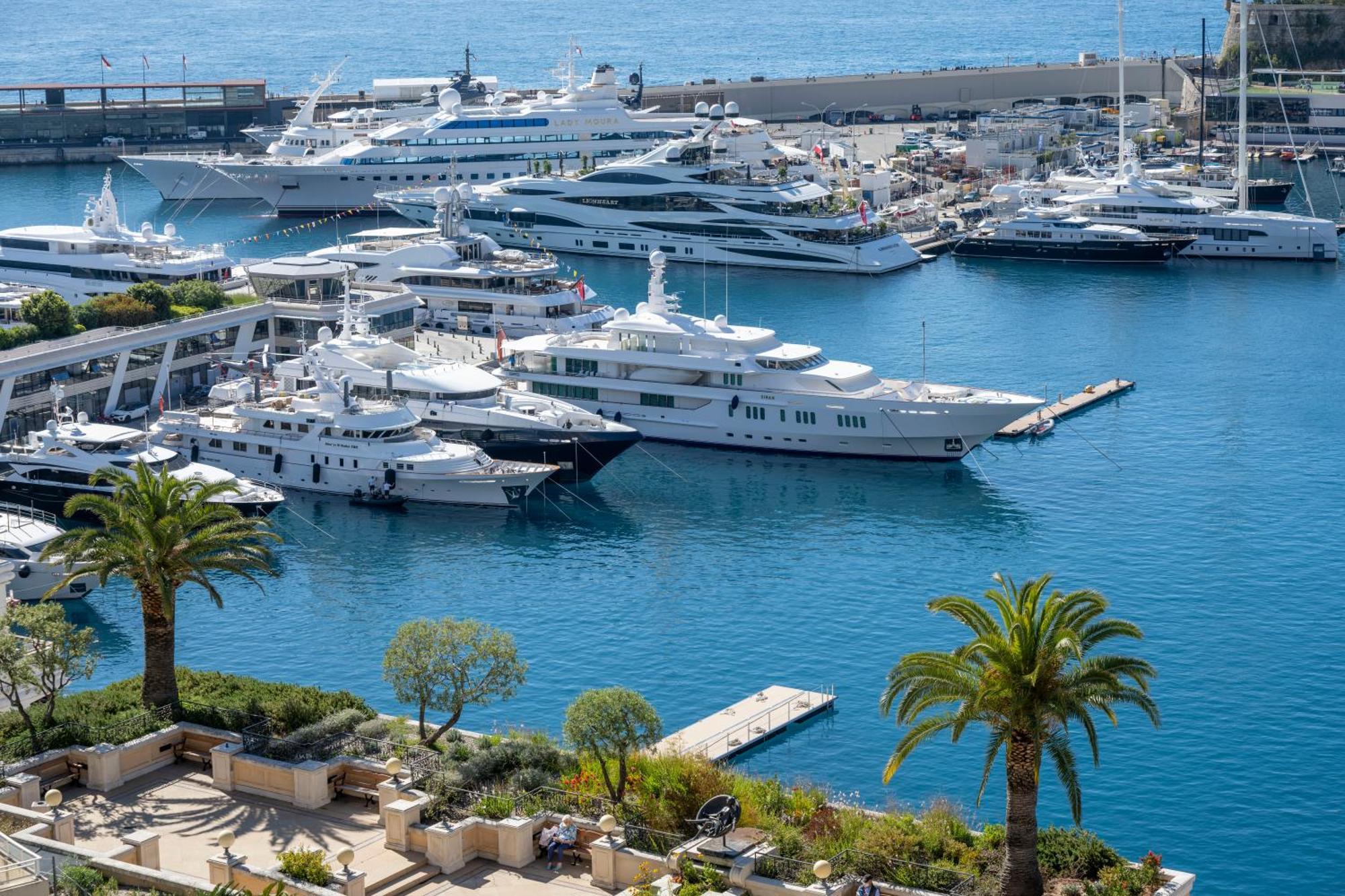 Hôtel Hermitage Monte-Carlo Esterno foto Port of Monaco