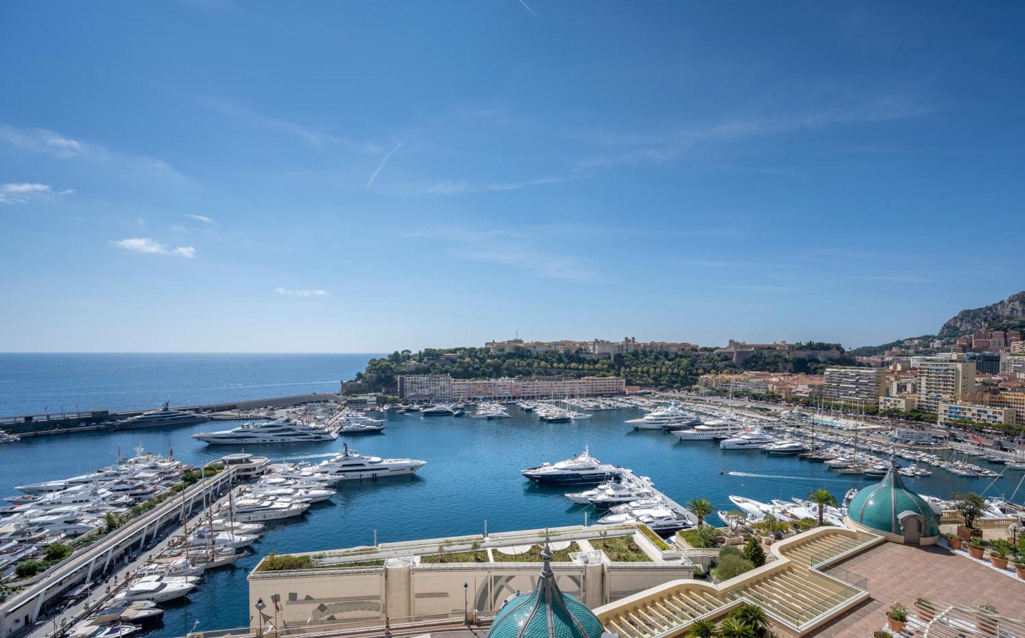 Hôtel Hermitage Monte-Carlo Camera foto Port of Monaco
