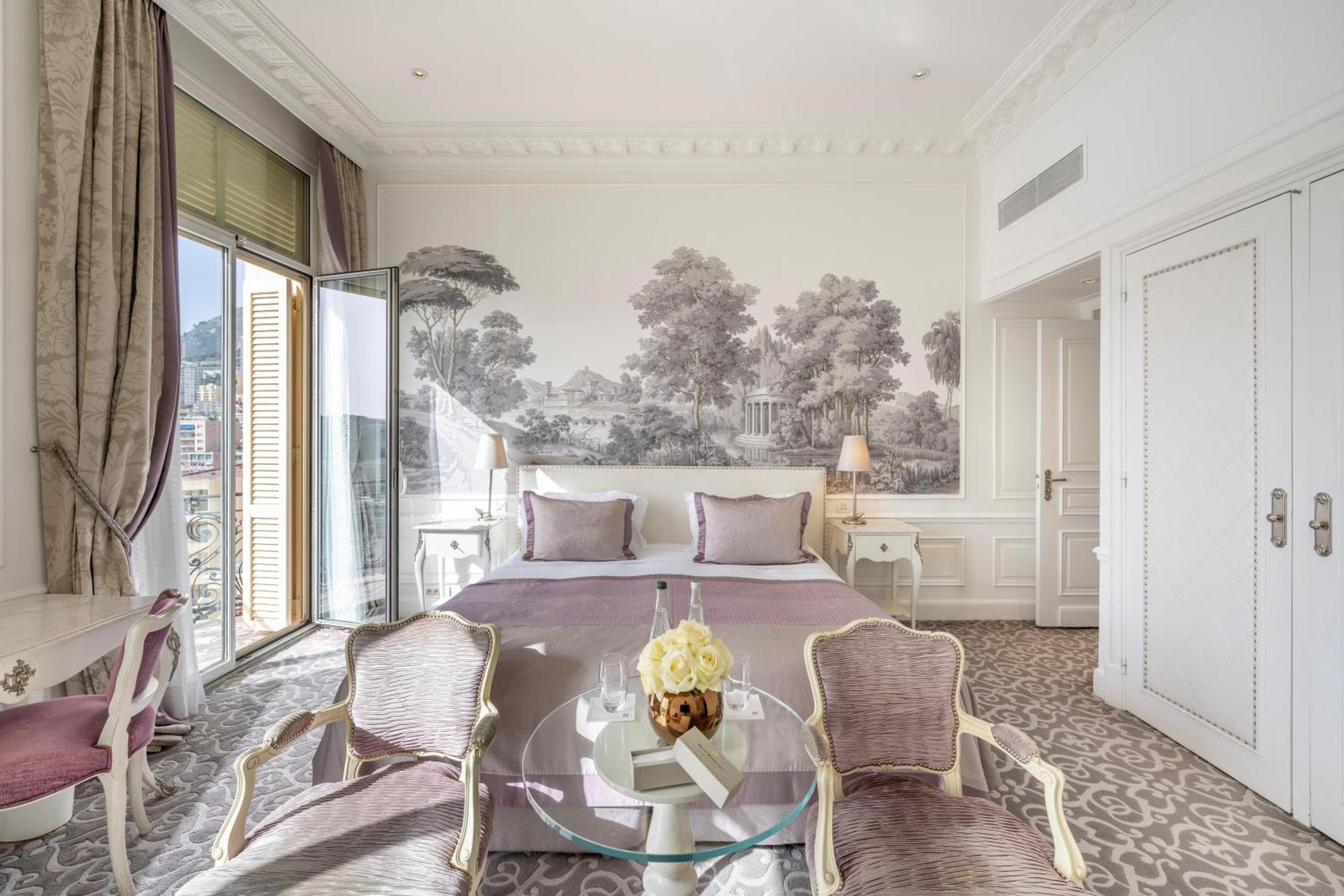 Hôtel Hermitage Monte-Carlo Camera foto A suite at the Hotel de Crillon